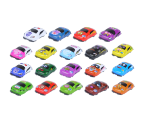 Henbrandt Auto-Party-Mitgebsel, Rückziehmechanismus, 5,3 cm | 12 Stück
