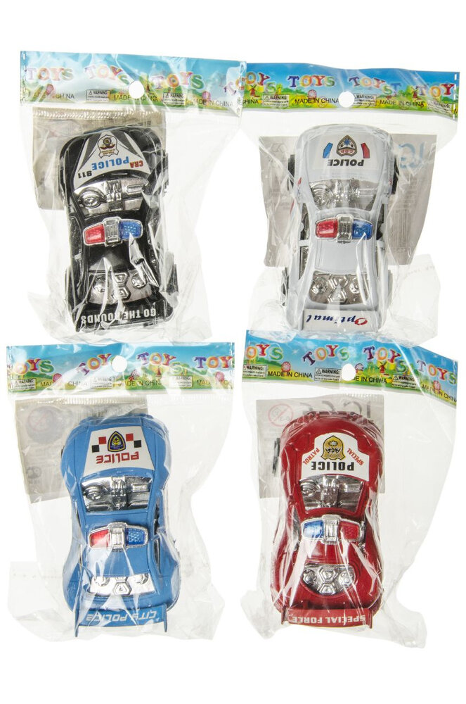 LG Imports Police Car Party Favor 8cm | 12 pieces