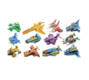 Henbrandt Space Voertuigen Puzzel  | 12 stuks Henbrandt Space Voertuigen Puzzel  | 12 stuks