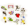 LG Imports Football Fake Tattoo | 12 sets with 12 tattoos