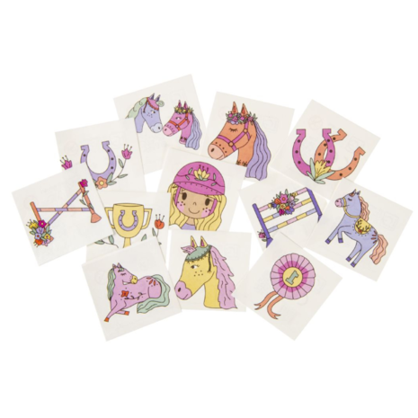 LG Imports Horse Temporary Tattoo | 12 sets with 12 tattoos