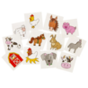 LG Imports Tatouages temporaires Animaux de la ferme | 12 lots de 12 tatouages LG Imports Tatouages temporaires Animaux de la ferme | 12 lots de 12 tatouages