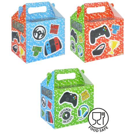 Henbrandt Gamer Uitdeeldoosje  14x9x12cm | 12 stuks Henbrandt Gamer Uitdeeldoosje  14x9x12cm | 12 stuks
