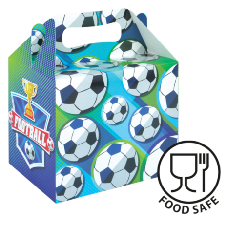 Henbrandt Football Party Favor Boxes 14x9.5x12cm | 12 pieces