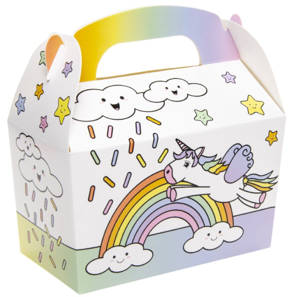 LG Imports Eenhoorn Uitdeeldoosjes 12x12,5x6cm | 12 stuks LG Imports Eenhoorn Uitdeeldoosjes 12x12,5x6cm | 12 stuks