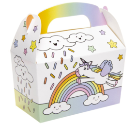 LG Imports Boîtes à dragées licorne 12 x 12,5 x 6 cm | 12 pièces