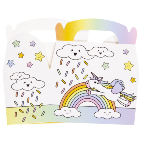 LG Imports Eenhoorn Uitdeeldoosjes 12x12,5x6cm | 12 stuks LG Imports Eenhoorn Uitdeeldoosjes 12x12,5x6cm | 12 stuks