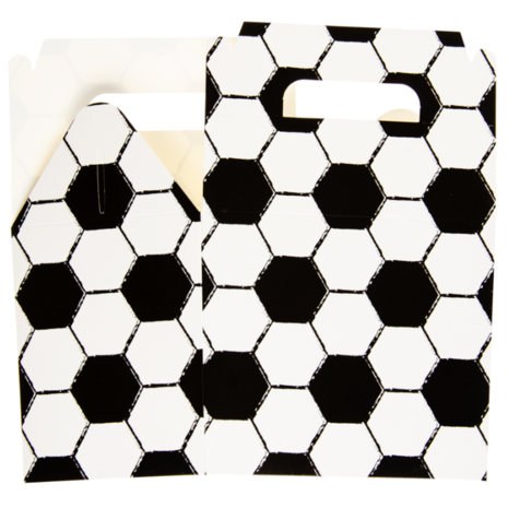LG Imports Football Party Favor Box 13x9.5x12cm | 12 pieces