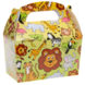 LG Imports Gastgeschenkboxen mit Dschungeltiermotiven, 12 x 12,5 x 6 cm | 12 Stück
