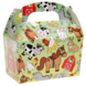 LG Imports Farm Animals Party Favor Boxes 12x12.5x6cm | 12 pieces