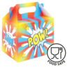 Amscan Superhelden Slogan Uitdeeldoosje 14x9,5x12cm | 12 stuks Amscan Superhelden Slogan Uitdeeldoosje 14x9,5x12cm | 12 stuks