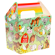 LG Imports Boîtes à dragées sur le thème des animaux de la ferme 13 x 9,5 x 12 cm | 12 pièces