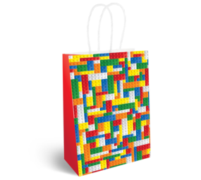 Henbrandt Sachets cadeaux Lego 14 x 21 x 7 cm | 12 pièces