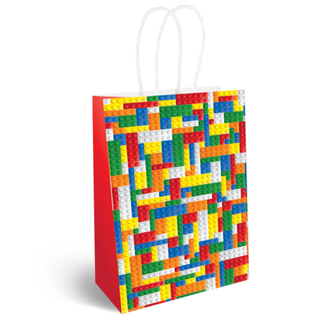 Henbrandt Sachets cadeaux Lego 14 x 21 x 7 cm | 12 pièces