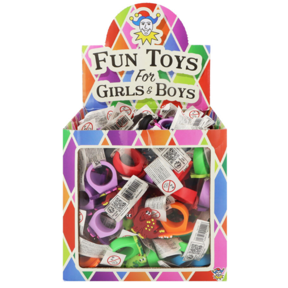 Henbrandt Dino Ring 2x3cm | 12 pieces