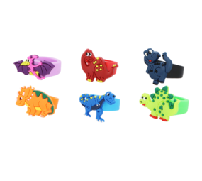 Henbrandt Dino-Ring 2x3cm | 12 Stück