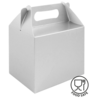 Henbrandt Uitdeeldoosje Zilver 14x9x12cm | per stuk