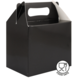 Henbrandt Gastgeschenkboxen, schwarz, 14 x 9 x 12 cm | 12 Stück