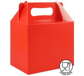 Henbrandt Uitdeeldoosje Rood 14x9x12cm | 12 stuks Henbrandt Uitdeeldoosje Rood 14x9x12cm | 12 stuks