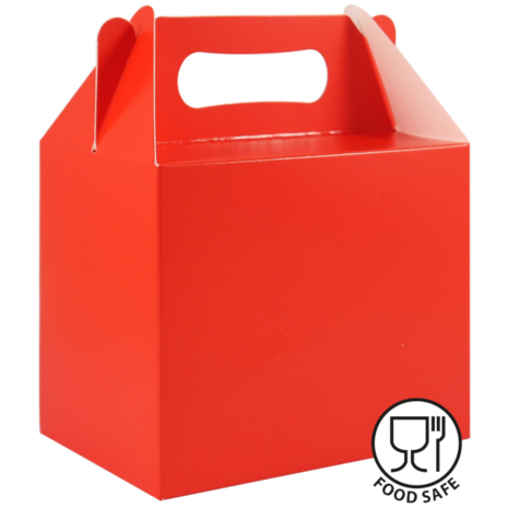 Henbrandt Uitdeeldoosje Rood 14x9x12cm | 12 stuks Henbrandt Uitdeeldoosje Rood 14x9x12cm | 12 stuks