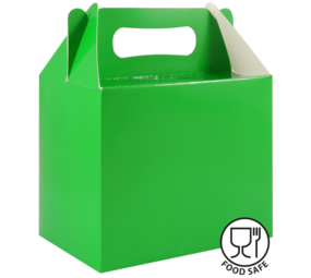 Henbrandt Party Favor Box Green 14x9x12cm | 12 pieces