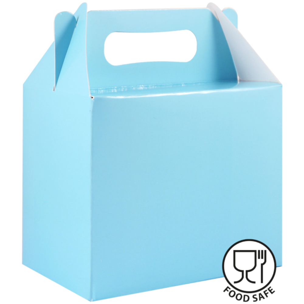 Henbrandt Gastgeschenkboxen, hellblau, 14 x 9 x 12 cm | 12 Stück