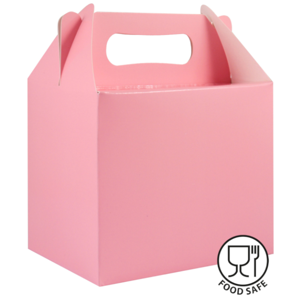 Henbrandt Gastgeschenkboxen, hellrosa, 14 x 9 x 12 cm | 12 Stück