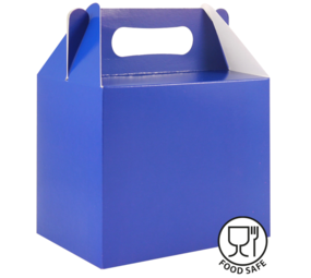 Henbrandt Gastgeschenkbox, dunkelblau, 14 x 9 x 12 cm | 12 Stück