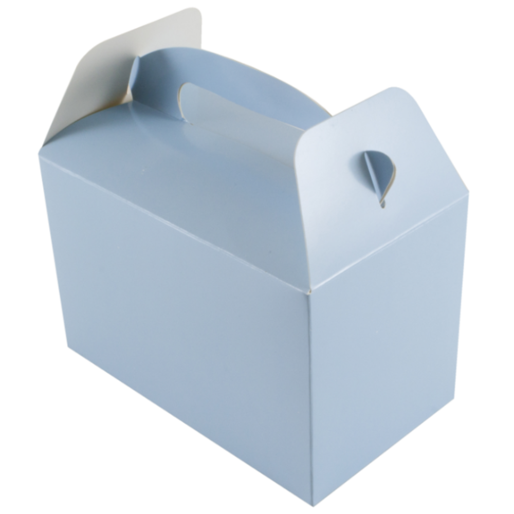 Oaktree Party Favor Box Light Blue 15x9x10cm | 6 pieces