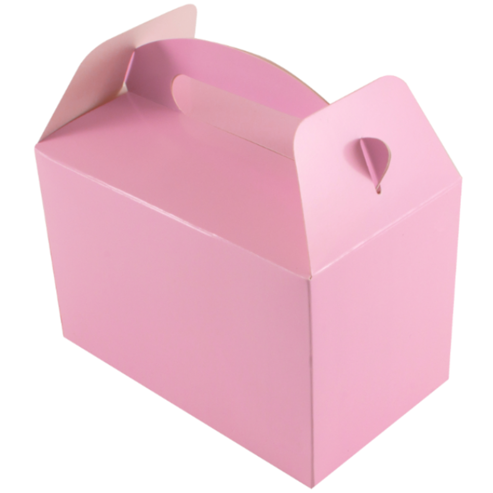 Oaktree Boîte à dragées rose clair 15 x 9 x 10 cm | Lot de 6