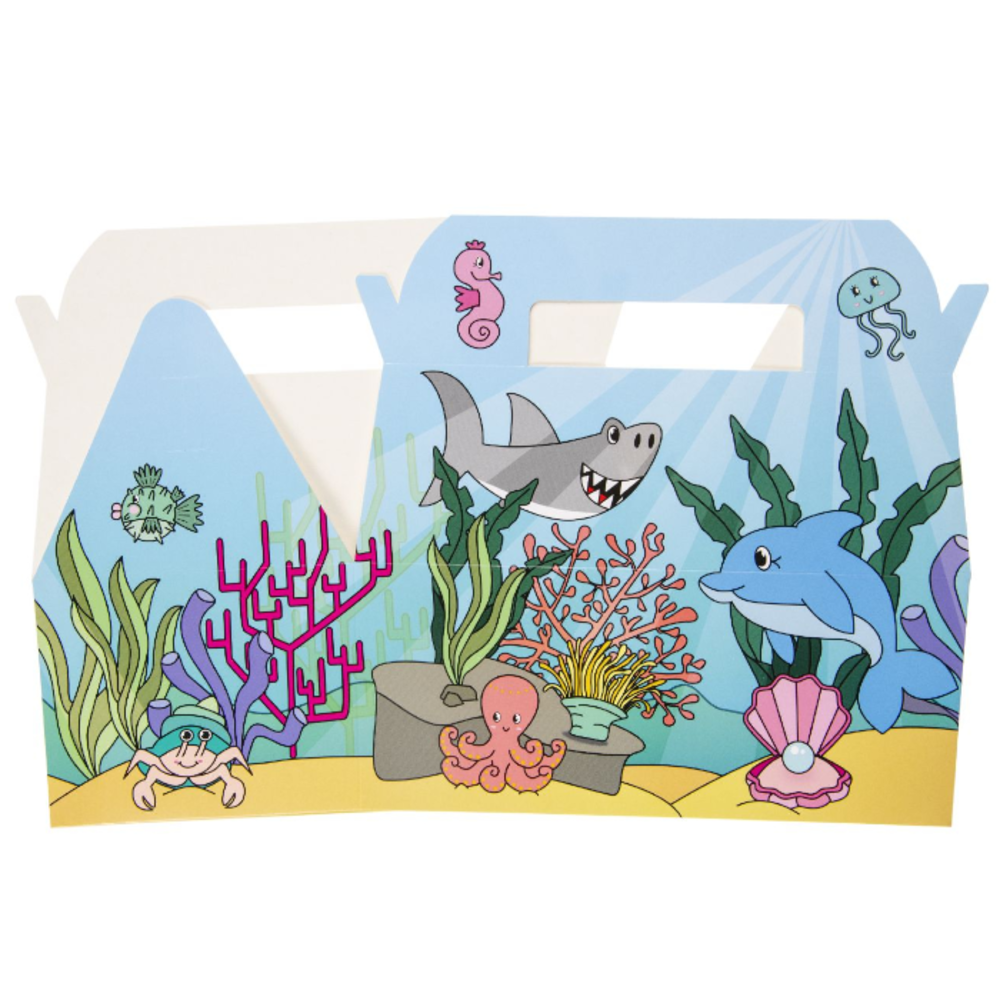 LG Imports Zeedieren Uitdeeldoosje 22,5x12x9,5cm | 12 stuks LG Imports Zeedieren Uitdeeldoosje 22,5x12x9,5cm | 12 stuks