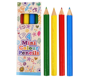 Henbrandt Kleurpotloodjes 9cm | 12 doosjes Henbrandt Kleurpotloodjes 9cm | 12 doosjes