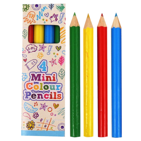 Henbrandt Colored pencils 9cm | 12 boxes