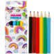 LG Imports Rainbow Colored Pencils 9cm | 24 boxes