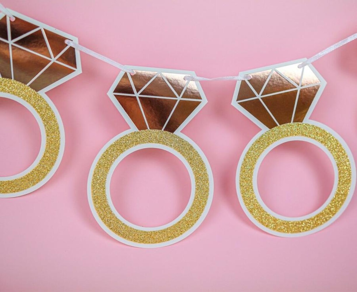 Godan Diamond Ring Garland 160cm | per piece