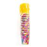 LG Imports Emoji Smiley Traktatie Beker met Rietje 250ml | 12 stuks LG Imports Emoji Smiley Traktatie Beker met Rietje 250ml | 12 stuks