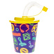 LG Imports Gamer Neon Treat Cup with Straw 250ml | 12 pieces