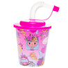 LG Imports Prinzessinnen-Leckerlibecher mit Strohhalm 250 ml | 12 Stück LG Imports Prinzessinnen-Leckerlibecher mit Strohhalm 250 ml | 12 Stück