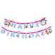 Riethmüller Guirlande de lettres licorne arc-en-ciel « Joyeux anniversaire » 180 x 15 cm | à l'unité