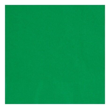 Unique Party Groene Servetten 33x33cm | 20 stuks