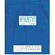 Unique Party Blauwe Tafelrok 73cmx426cm | per stuk Unique Party Blauwe Tafelrok 73cmx426cm | per stuk