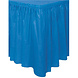 Unique Party Blauwe Tafelrok 73cmx426cm | per stuk Unique Party Blauwe Tafelrok 73cmx426cm | per stuk