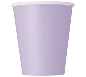 Unique Party Lila Becher 270 ml | 14 Stück Unique Party Lila Becher 270 ml | 14 Stück