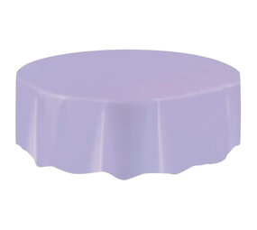 Unique Party Lila Tafelkleed Rond 213cm | per stuk Unique Party Lila Tafelkleed Rond 213cm | per stuk