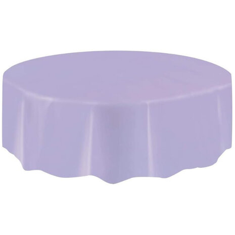 Unique Party Lila Tafelkleed Rond 213cm | per stuk Unique Party Lila Tafelkleed Rond 213cm | per stuk