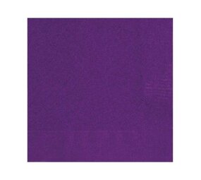 Unique Party Lila Servietten 33x33cm | 20 Stück