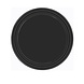 Unique Party Black Plates 23cm | 8 pieces
