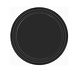 Unique Party Black Plates 23cm | 16 pieces Unique Party Black Plates 23cm | 16 pieces