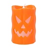 Boland Bougie LED citrouille Halloween 10 cm | à l'unité