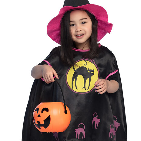 Boland Pompoen Emmer met LED Verlichting 17cm | per stuk Boland Pompoen Emmer met LED Verlichting 17cm | per stuk